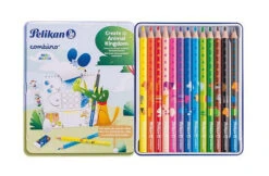 Pelikan Buntstiftenset Combino Dreikantig 8 Pelikan Buntstiftenset Combino Dreikantig -Schulrucksack 58392