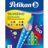 Pelikan Buntstiftenset Silverino - 12 Stück, Dreikantig -Schulrucksack 58394