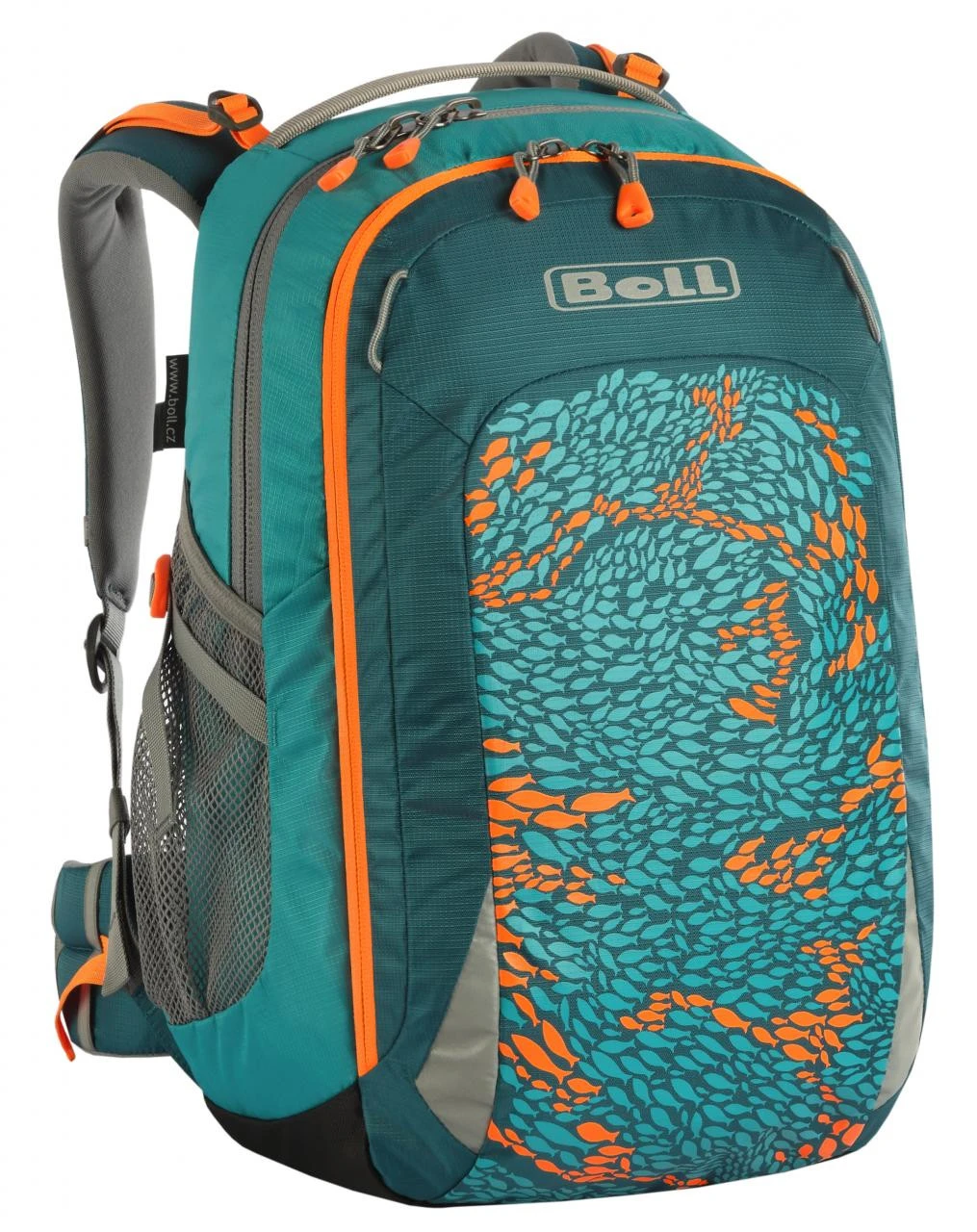 Rucksack BOLL SMART Artwork Collection 24 L Fisch - Teal 3 Rucksack BOLL SMART Artwork Collection 24 L Fisch - Teal