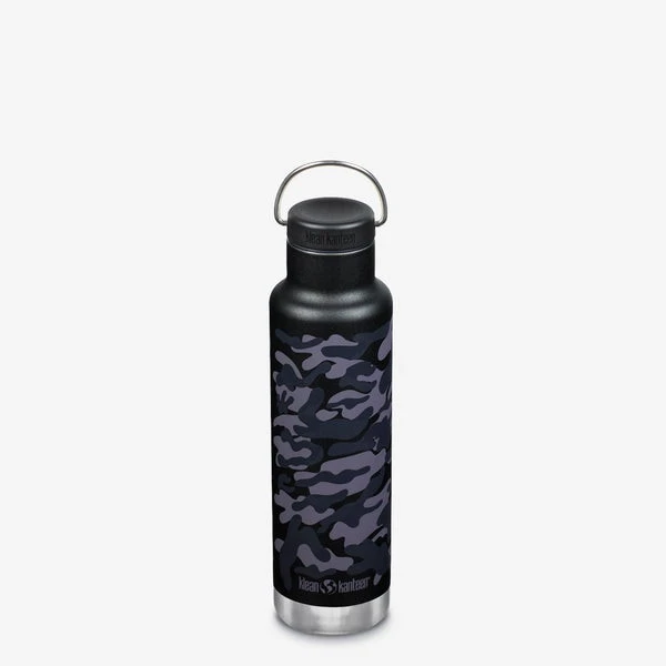 Edelstahl Isolierflasche Klean Kanteen Classic 592ml Loop Cap, Black Camo 3 Edelstahl Isolierflasche Klean Kanteen Classic 592ml Loop Cap, Black Camo
