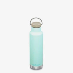 Edelstahl Isolierflasche Klean Kanteen Classic 592ml Loop Cap, Blue Tint