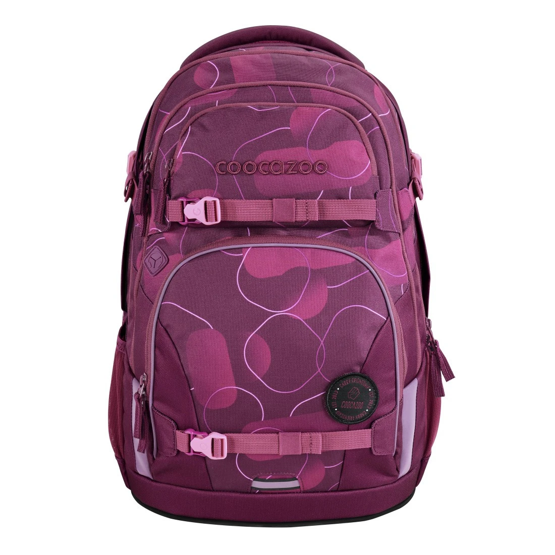 Schulrucksack Coocazoo PORTER, Berry Bubbles, AGR-Zertifikat 3 Schulrucksack Coocazoo PORTER, Berry Bubbles, AGR-Zertifikat
