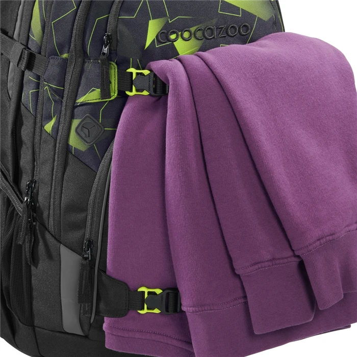 Schulrucksack Coocazoo PORTER, Lime Flash, AGR-Zertifikat 11 Schulrucksack Coocazoo PORTER, Lime Flash, AGR-Zertifikat – Bild 9