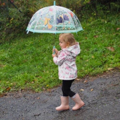 Djeco Regenschirm Blumen Und Vögel -Schulrucksack 59220