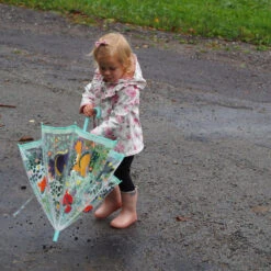 Djeco Regenschirm Blumen Und Vögel -Schulrucksack 59223