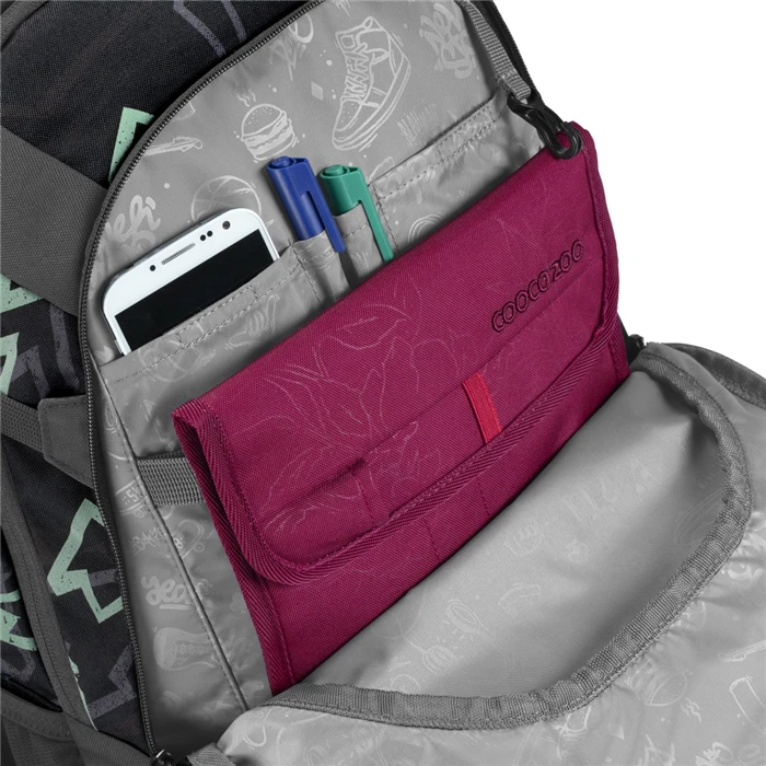 Schulrucksack Coocazoo MATE, Reflective Graffiti, AGR-Zertifikat 6 Schulrucksack Coocazoo MATE, Reflective Graffiti, AGR-Zertifikat – Bild 4