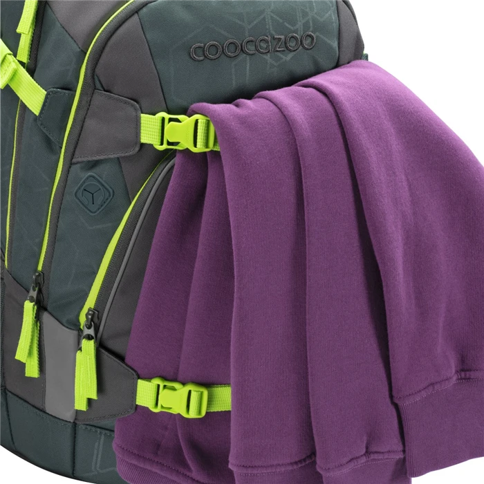 Schulrucksack Coocazoo MATE, Stone Olive, AGR-Zertifikat 10 Schulrucksack Coocazoo MATE, Stone Olive, AGR-Zertifikat – Bild 8