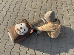 Affenzahn Kinderkoffer Affen -Schulrucksack 59630