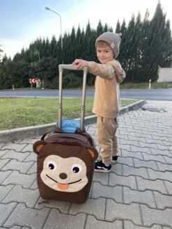 Affenzahn Kinderkoffer Affen -Schulrucksack 59631