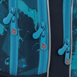 Schulset Topgal BAZI 22014 B - Schulrucksack + Federmäppchen + Schuhbeutel + Regenhülle -Schulrucksack 60661