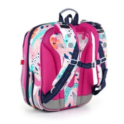 Großes Schulset Topgal BEBE 22001 G - Schulaktentasche + Federmäppchen + Schuhbeutel + Regenhülle 12 Großes Schulset Topgal BEBE 22001 G - Schulaktentasche + Federmäppchen + Schuhbeutel + Regenhülle -Schulrucksack 60669