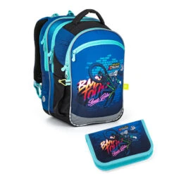 Schulrucksack Und Federmäppchen Topgal COCO 22017 B