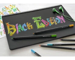Faber-Castell Black Edition Bunstifte, 24er Kartonetui -Schulrucksack 60947