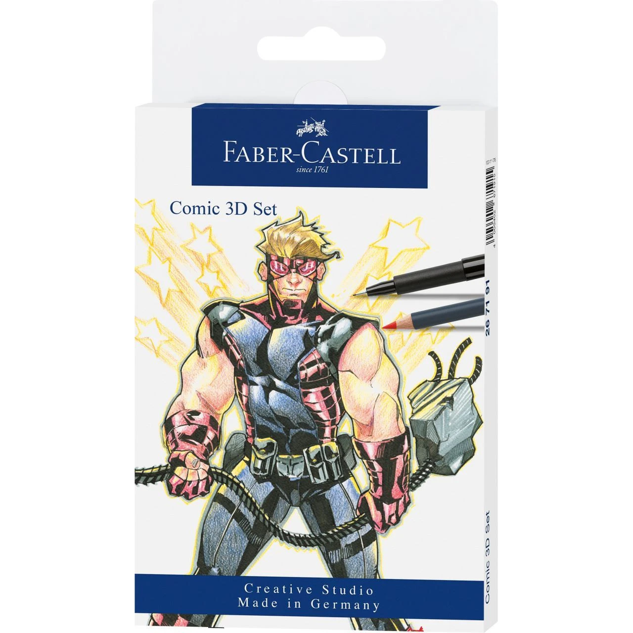 Faber-Castell Comic Illustration 3D-Set, 11-teilig 3 Faber-Castell Comic Illustration 3D-Set, 11-teilig