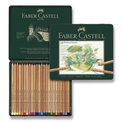 Faber-Castell Pitt Pastellstift, 24er Metalletui 5 Faber-Castell Pitt Pastellstift, 24er Metalletui -Schulrucksack 61018