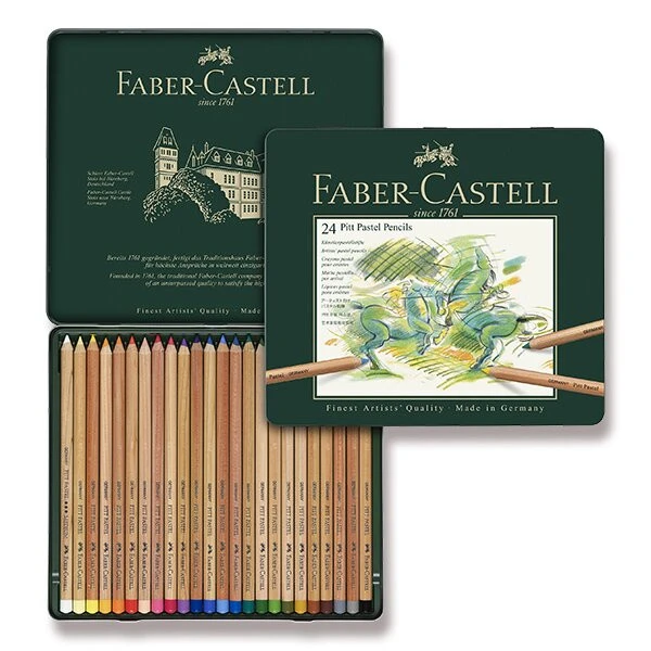 Faber-Castell Pitt Pastellstift, 24er Metalletui 4 Faber-Castell Pitt Pastellstift, 24er Metalletui – Bild 2
