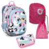 Schulset Topgal ELLY 22004 G - Schulrucksack + Federmäppchen + Schuhbeutel + Regenhülle 2 Schulset Topgal ELLY 22004 G - Schulrucksack + Federmäppchen + Schuhbeutel + Regenhülle -Schulrucksack 61191
