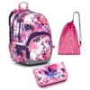 Schulset Topgal KIMI 22011 G - Schulrucksack + Federmäppchen + Schuhbeutel -Schulrucksack 61719