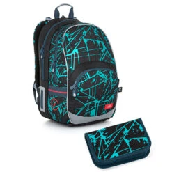 Schulrucksack Und Federmäppchen Topgal KIMI 22021 B