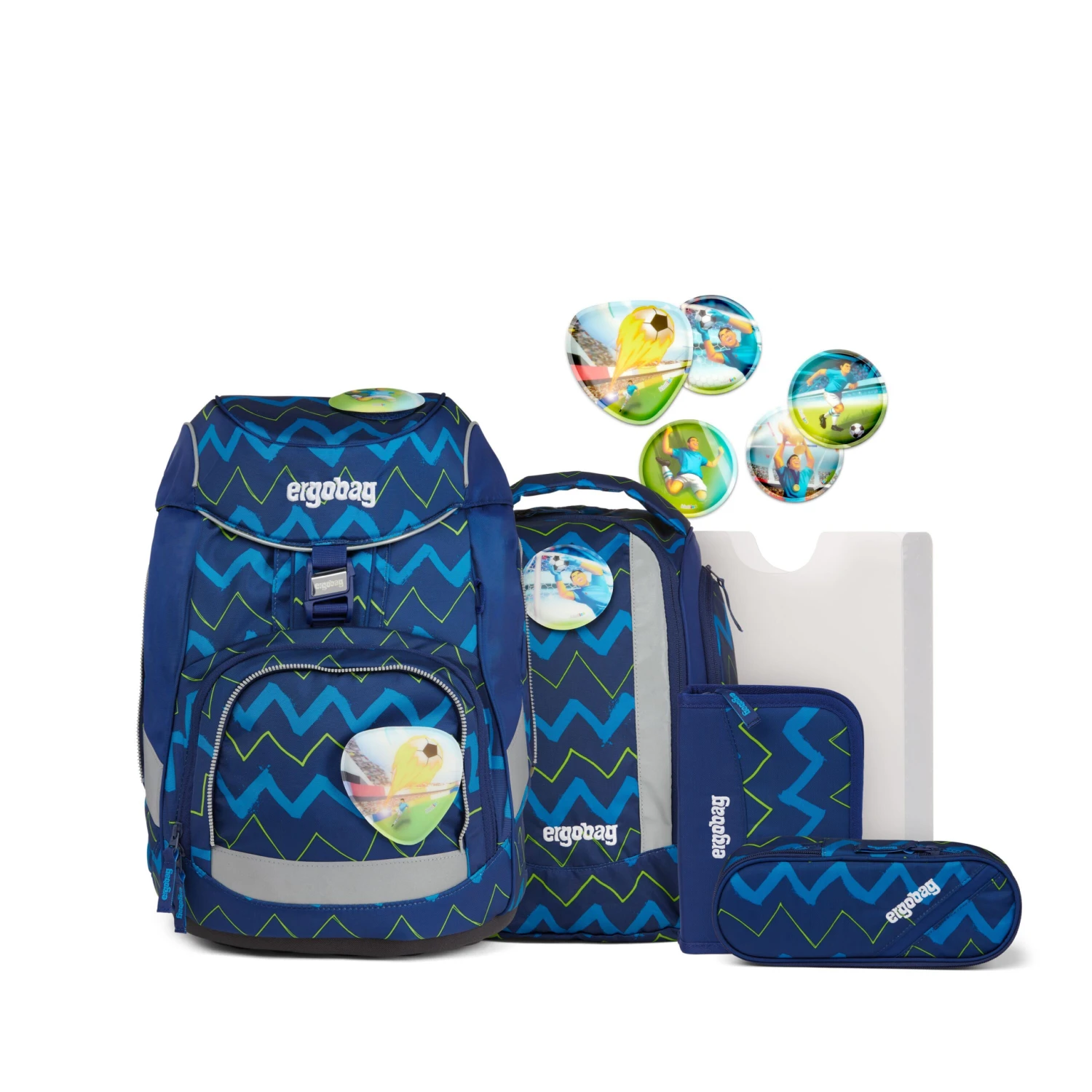 Schulrucksack Set Ergobag Pack - FallrückziehBär 3 Schulrucksack Set Ergobag Pack - FallrückziehBär