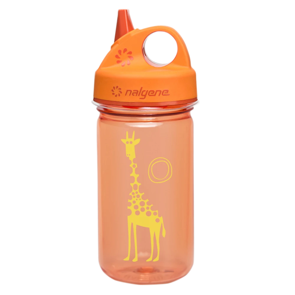 Kindertrinkflasche Nalgene Grip´n Gulp - Orange Girafee, 350 Ml 3 Kindertrinkflasche Nalgene Grip´n Gulp - Orange Girafee, 350 Ml