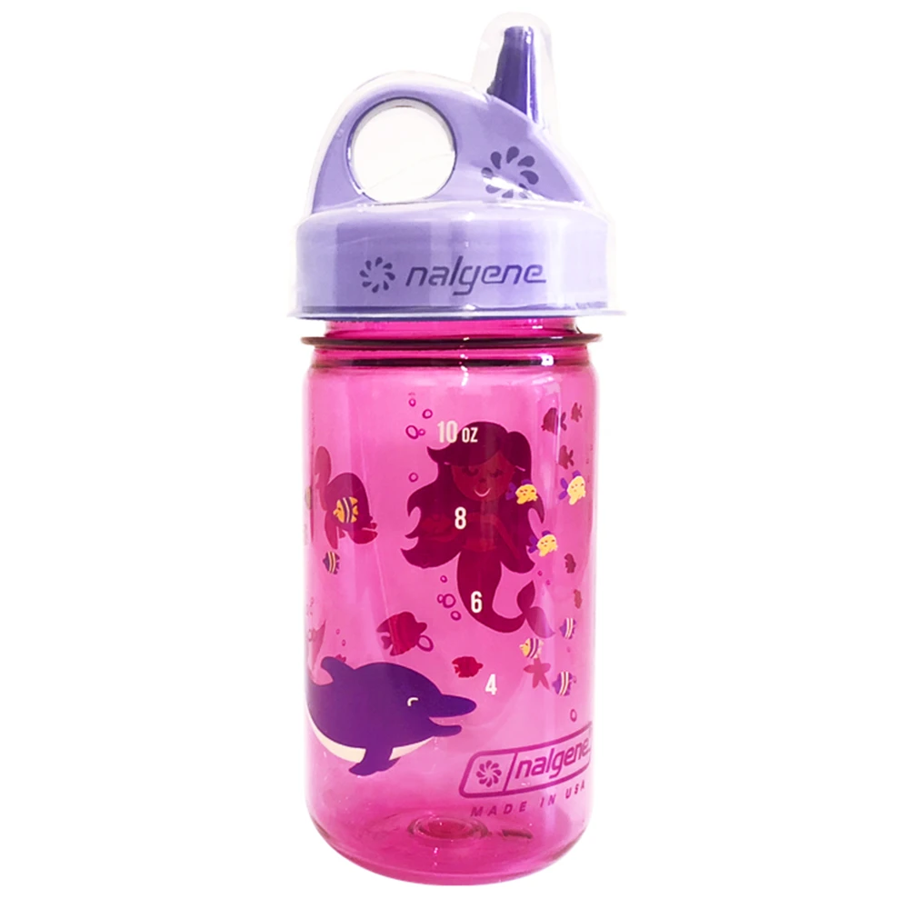 Kindertrinkflasche Nalgene Grip´n Gulp - Sippy Cup - Pink Mermaid, 350 Ml 4 Kindertrinkflasche Nalgene Grip´n Gulp - Sippy Cup - Pink Mermaid, 350 Ml – Bild 2