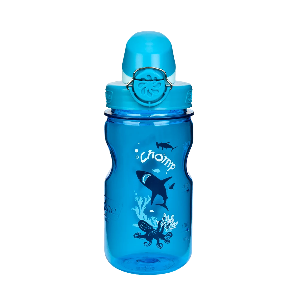 Kindertrinkflasche Nalgene On The Fly Kids - Blue With Shark, 350 Ml 3 Kindertrinkflasche Nalgene On The Fly Kids - Blue With Shark, 350 Ml