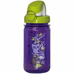 Kindertrinkflasche Nalgene On The Fly Kids - Purple With Owl, 350 Ml
