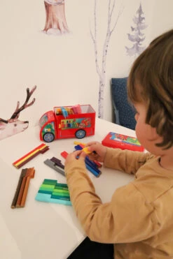 Faber-Castell Connector Filzstift- Set Lastwagen, 43-teilig 10 Faber-Castell Connector Filzstift- Set Lastwagen, 43-teilig -Schulrucksack 62239