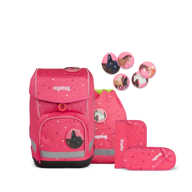 Schulranzen Ergobag Cubo 5teiliges Set - Urlaub Auf Dem ReitBärhof 3 Schulranzen Ergobag Cubo 5teiliges Set - Urlaub Auf Dem ReitBärhof