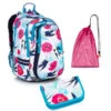 Schulset Topgal LYNN 22008 G - Schulrucksack + Federmäppchen + Schuhbeutel