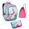 Schülerset Topgal ENDY 22002 G - Schulrucksack + Federmäppchen + Schuhbeutel -Schulrucksack 63611