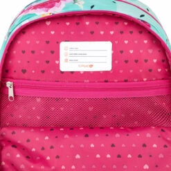 Großes Schülerset Topgal ENDY 22002 G - Schulrucksack + Federmäppchen + Schuhbeutel + Regenhülle -Schulrucksack 63640