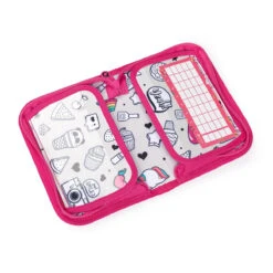 Großes Schülerset Topgal ENDY 22002 G - Schulrucksack + Federmäppchen + Schuhbeutel + Regenhülle -Schulrucksack 63645