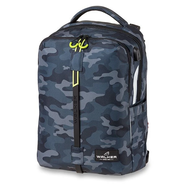 Schulrucksack WALKER Elite, Grey/Blue Camouflage 3 Schulrucksack WALKER Elite, Grey/Blue Camouflage
