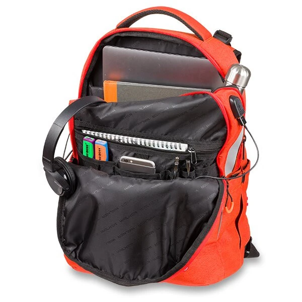 Schulrucksack WALKER Elite, Red Melange 5 Schulrucksack WALKER Elite, Red Melange – Bild 3
