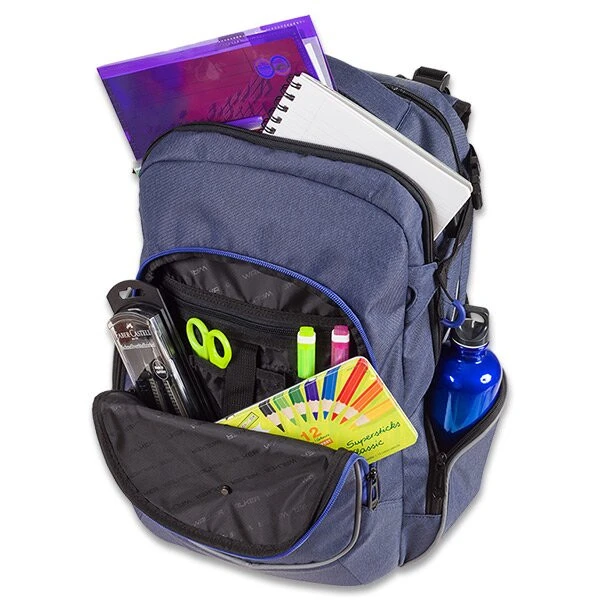 Schulrucksack WALKER Campus Evo, Blue Ivy/Blue 4 Schulrucksack WALKER Campus Evo, Blue Ivy/Blue – Bild 2