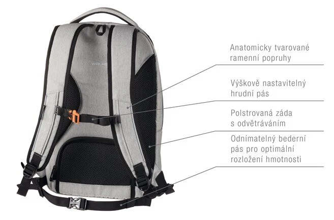 Schulrucksack WALKER College, Blue Ivy/Pink 6 Schulrucksack WALKER College, Blue Ivy/Pink – Bild 4