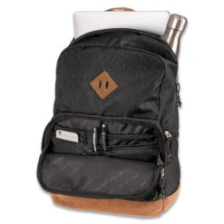 Rucksack WALKER Pure Eco, Black -Schulrucksack 64911