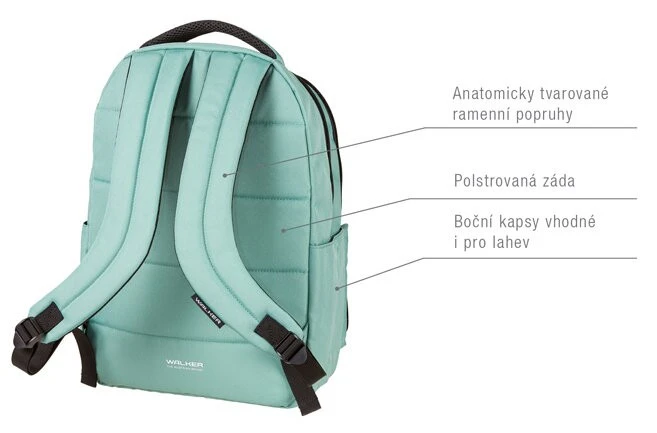 Rucksack WALKER Alpha, Banana 6 Rucksack WALKER Alpha, Banana – Bild 4