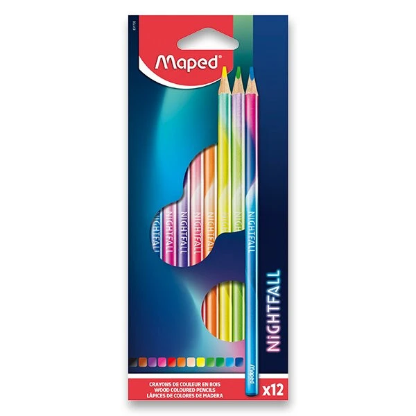Maped Color'Peps Nightfall Buntstifte, 12 Farben 3 Maped Color'Peps Nightfall Buntstifte, 12 Farben