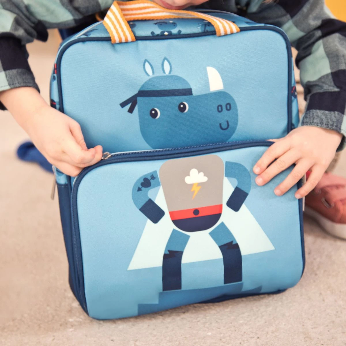 Lilliputiens - Super Marius Rucksack Mit Lunchfach 8 Lilliputiens - Super Marius Rucksack Mit Lunchfach – Bild 6