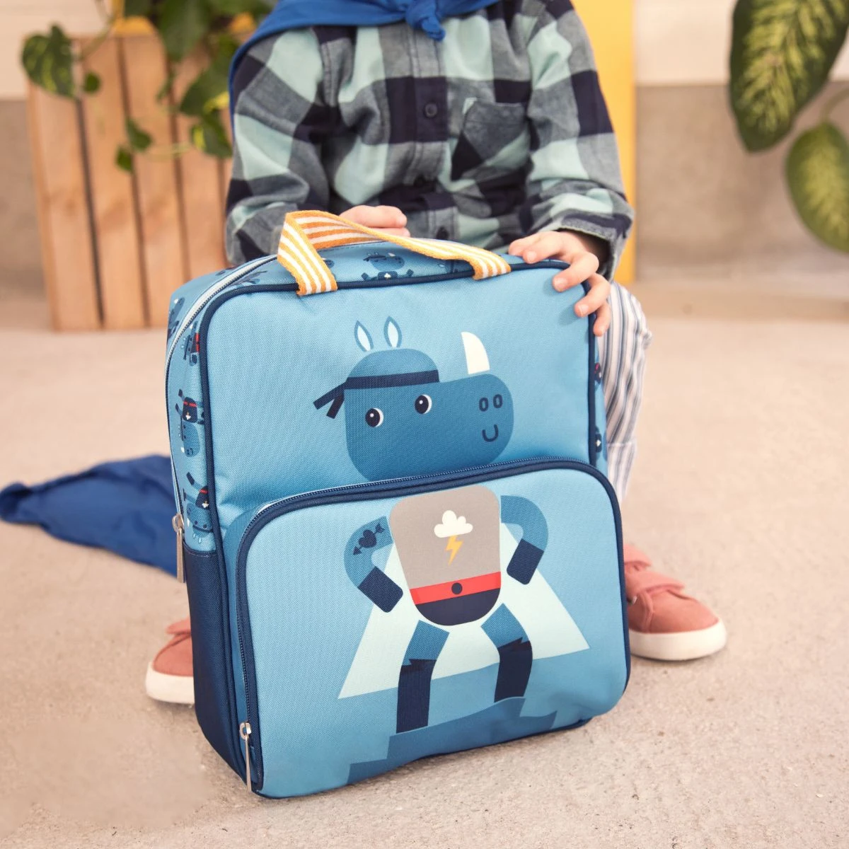 Lilliputiens - Super Marius Rucksack Mit Lunchfach 9 Lilliputiens - Super Marius Rucksack Mit Lunchfach – Bild 7