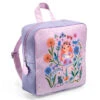 Djeco Kinderrucksack - Mädchen Lila -Schulrucksack 68831