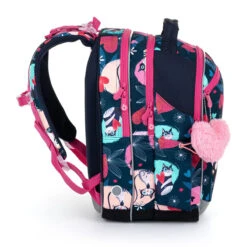 Großes Schulset Topgal COCO 22054 G - Schulrucksack + Federmäppchen + Schuhbeutel + Regenhülle -Schulrucksack 71708