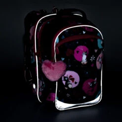 Großes Schulset Topgal COCO 22054 G - Schulrucksack + Federmäppchen + Schuhbeutel + Regenhülle -Schulrucksack 71718