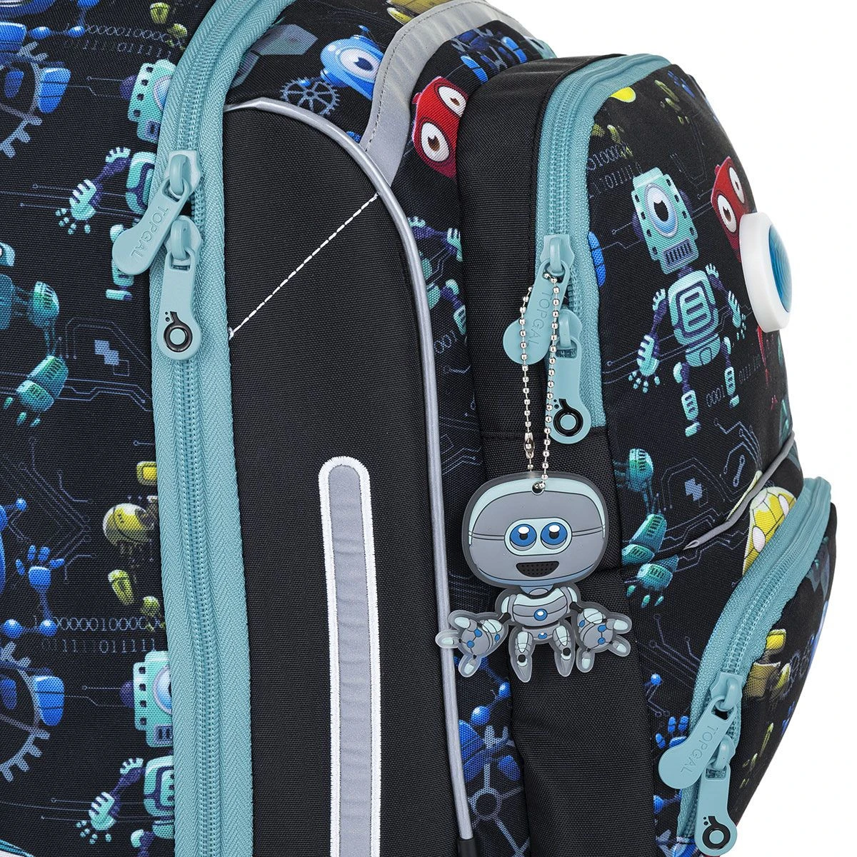 Großes Schulset Topgal BEBE 23011 B - Schulrucksack + Federmäppchen + Schuhbeutel + Regenhülle 13 Großes Schulset Topgal BEBE 23011 B - Schulrucksack + Federmäppchen + Schuhbeutel + Regenhülle – Bild 11