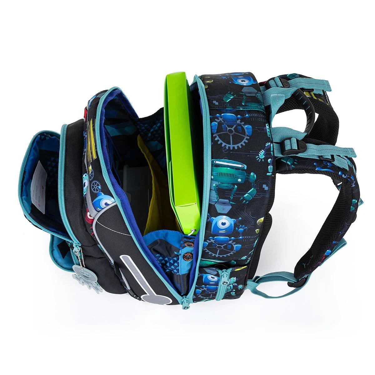 Großes Schulset Topgal BEBE 23011 B - Schulrucksack + Federmäppchen + Schuhbeutel + Regenhülle 17 Großes Schulset Topgal BEBE 23011 B - Schulrucksack + Federmäppchen + Schuhbeutel + Regenhülle – Bild 15