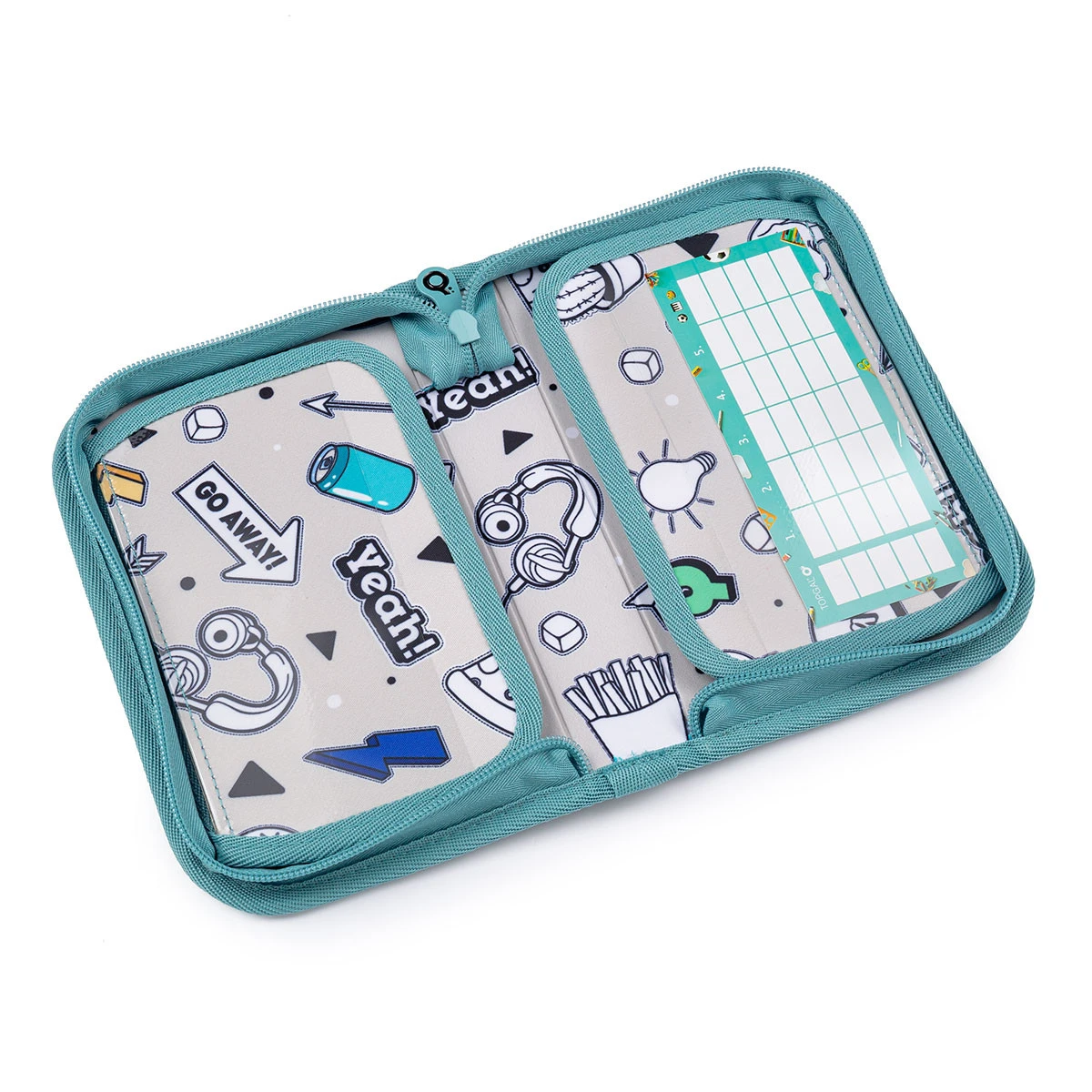 Großes Schulset Topgal BEBE 23011 B - Schulrucksack + Federmäppchen + Schuhbeutel + Regenhülle 21 Großes Schulset Topgal BEBE 23011 B - Schulrucksack + Federmäppchen + Schuhbeutel + Regenhülle – Bild 19