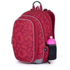 Großes Schulset Topgal MIRA 23009 G - Schulrucksack + Federmäppchen + Schuhbeutel + Regenhülle -Schulrucksack 72827